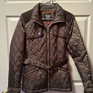 Vince Camuto Olive green quilted winter jacket small